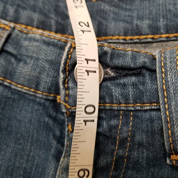 Levis 505 Jeans Men's Blue Stonewash Straight Regular Fit Size 34W X 36L - Picture 14 of 15